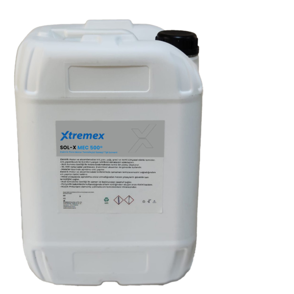 SOL-X MEC 500® Elektrik Pano Motor Temizleyici Sanayi Tipi Solvent