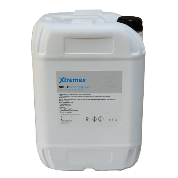 SOL-X Point Clean ® Ofset ve Baskı Boyaları Temizleyici